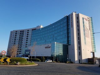 modern hotel building
