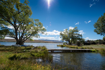lake alexandrina, tekapo, canterbury, New Zealand