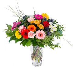 bouquet of flowers in a vase