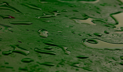 drops on concrete for abstract background