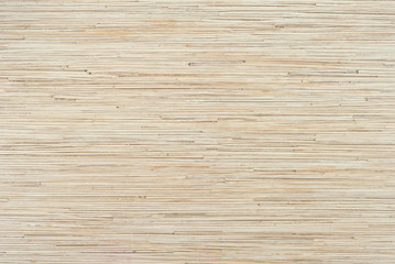 Texture of wooden board. Bamboo table top closeup.