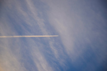 rocket plane ride to the blue sky as air transportation technology