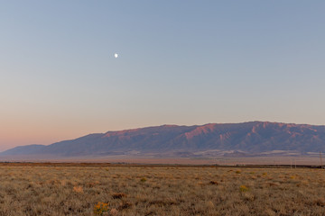 Beautiful mountains near Alakol lake. Alakol lake is a healing lake in Kazakhstan near the border with China. Akshi and Kotkuma resorts, Almaty region, Kazakhstan Republic.