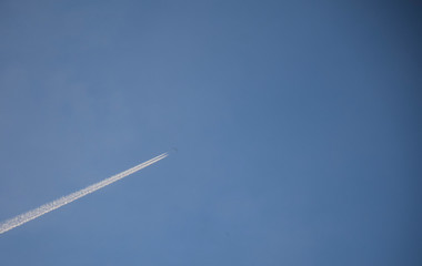 rocket plane ride to the blue sky as air transportation technology