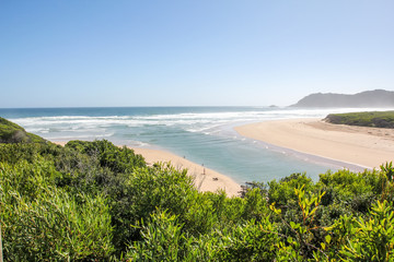 The sights of Kynsna on the Garden Route in South Africa
