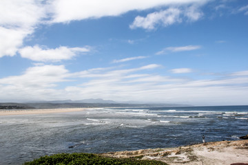 The sights of Jefferys Bay on the Garden Route in South Africa