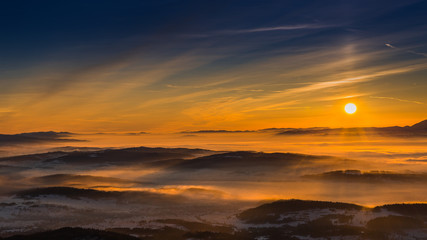 Babia Góra. Sunrise. Tatry