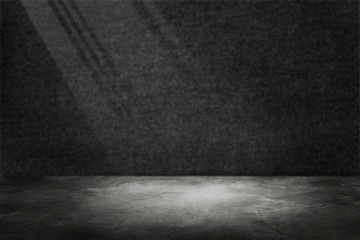 Black product background