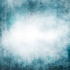 Blue grunge background, empty, place for text, aged,rough,bright, paper, vintage