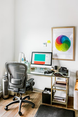 Cool designers home office