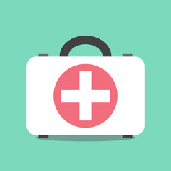 First aid kit suitcase