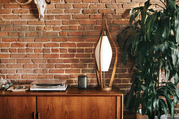 Industrial style house interior