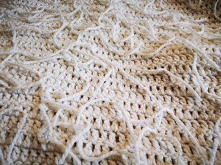 plaid, knitting, needlework, white13