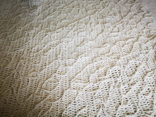 plaid, knitting, needlework, white8