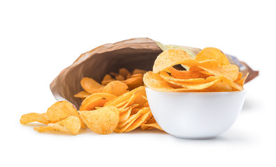 Tasty potato chips