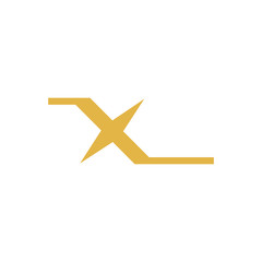 Letter X logo icon design template elements.