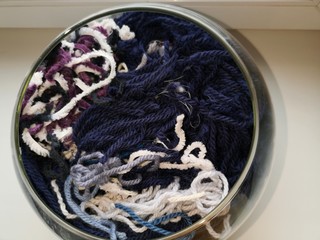 knitting, striped plaid, handmade1