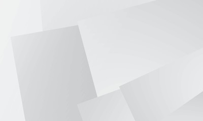 Fototapeta premium White Background Abstract Geometric Vector Illustration. You can use this white background template for website user interface.