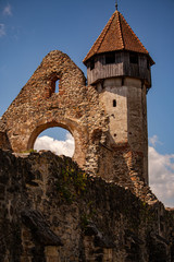 Fototapeta na wymiar Church castle Kerk in Romania