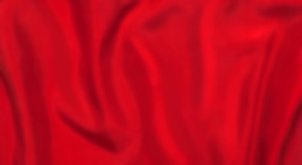 Obraz premium Red silk abstract background. Fabric satin texture