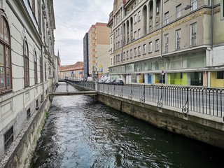 Fototapeta na wymiar Graz Corona Lockdown, Altstadt und sehenswürdigkeiten ohne Menschen