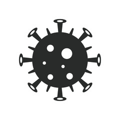 Obraz premium corona virus, bacteria icon vector deign illustration