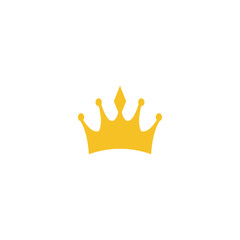 Crown icon design template vector isolated illustration