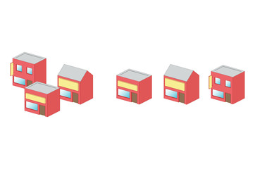 Naklejka premium Shop icons