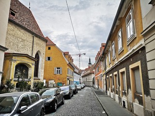 Graz Corona Covid 19 Lockdown, leere Straßen