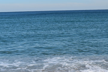 waves on the beach