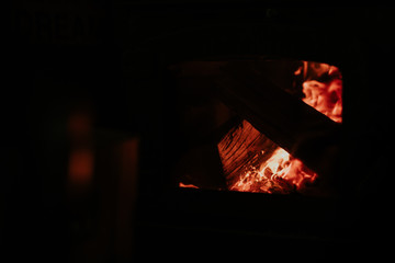 Feu de bois