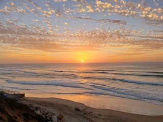 Obraz premium sunset over the sea
