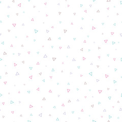 Abstract background - Seamless pattern of triangles for vector graphic design
