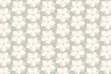 Floral repeating pattern. Summer floral background.