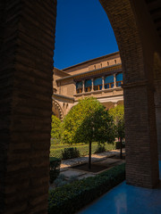 Palacio de la Aljafería in Zaragoza, Spain