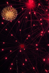 Fototapeta premium Fireworks, July 4th, July Fourth, independence day