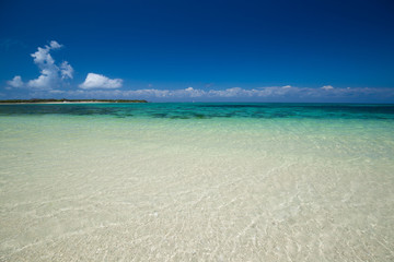 Zanzibar, landscape sea, white sand