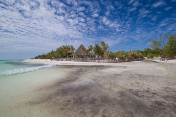Zanzibar, landscape sea, white sand