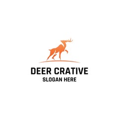 Deer creative logo design