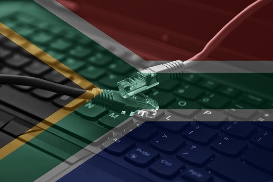 Information technology(IT) South Africa concept image. 