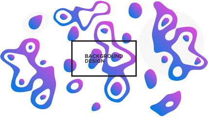 Fototapeta premium COLORFUL ABSTRACT BACKGROUND WALLPAPER DESIGN WITH GRADIENT COLOR 