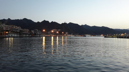 view of the port of santa cruz