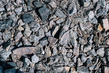 Interesting background of old stone