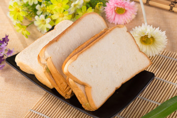 Obraz na płótnie Canvas A slice of bread
