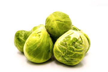 Obraz premium a pile of Brussels sprouts