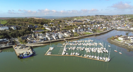 Obraz premium Aerial View of Kinsale