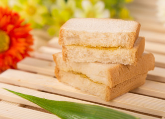 A slice of bread