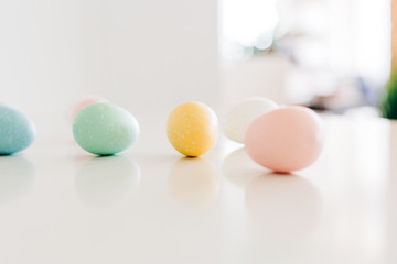 Colorful Easter eggs