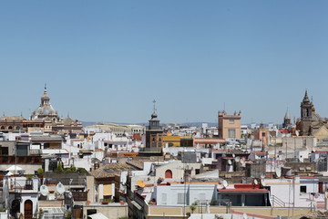 Fototapeta premium Seville skyline, Spain