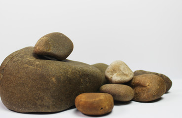 Fototapeta na wymiar River stone, natural stone